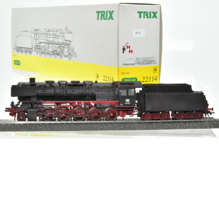 Trix 22114 Dampflok BR 44 der DB, gealtert, digital, (78375)
