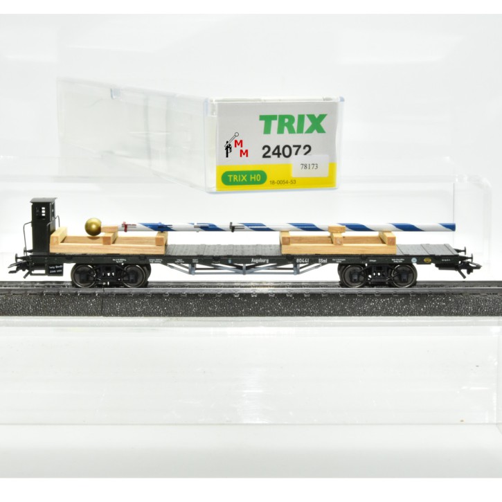 Trix 24072 Rungenwagen der K.Bay.Sts.B, Ladegut: Maibaum, (78173)