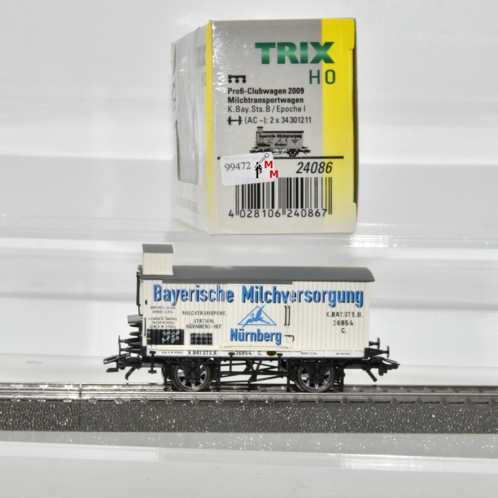 Trix 24086 Milchwagen der K.Bay.Sts.B., Proficlub-Wagen 2009, (99472)