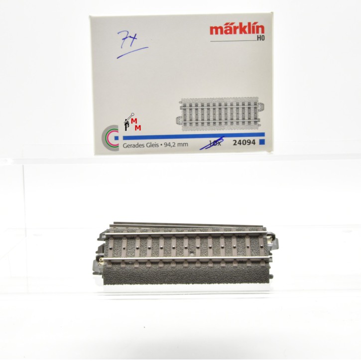 Märklin 24094 Gerades Gleis 94,2mm, 10er Pack. (6089)
