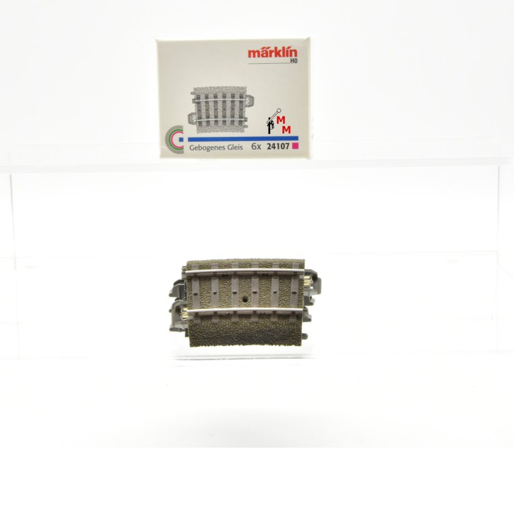 Märklin 24107 Gebogenes Gleis R1, 7,5°, (6079)
