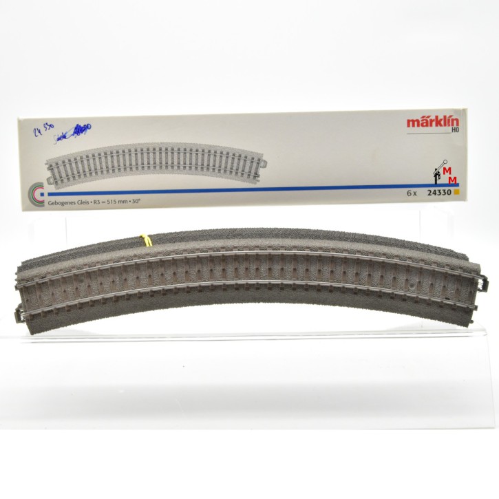 Märklin 24330 Gebogenes Gleis R2, 30°, (6069)