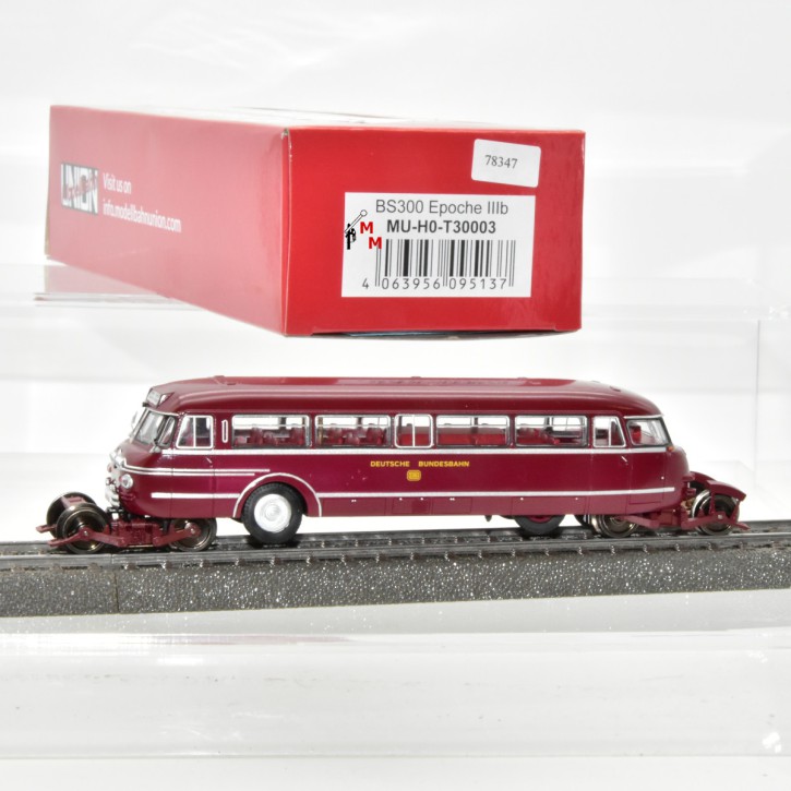 Modellbahn Union T30003S Modell-Schienen-Straßen-Bus H0, Ep.III, (78347) Modellbahn Union T30003S Modell-Schienen-Straßen-Bus H0, Ep.III, (78347)