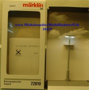 (Neu) Märklin 72810 Bahnsteigleuchte doppelt,