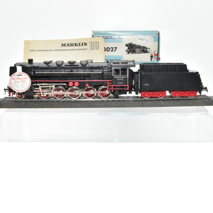 Märklin 3027.3 Dampflok BR 44 DB, mit Prüfsiegel, (30237)