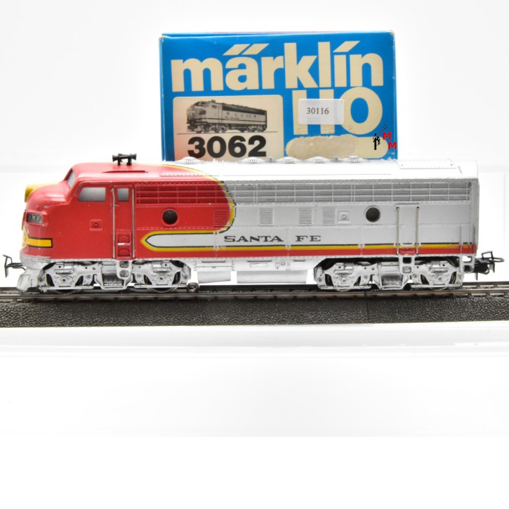 Märklin 3060.4 Diesellok F 7 "Santa Fe", (30116)