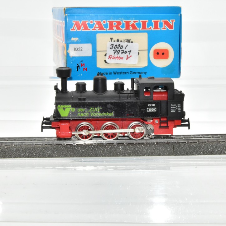 Märklin 3090/79701 Dampflok KLVM, "V-Der Zug nach...", (8352)