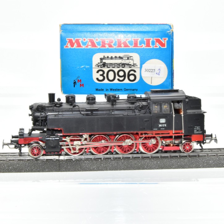 Märklin 3096.2 Dampflok BR 86, DB, Telexkupplung,  (30227),