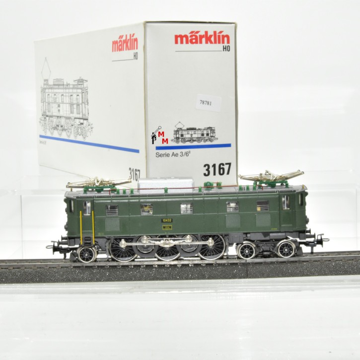 Märklin 3167.2 E-Lok BR Ae 3/6II der SBB, (78781)