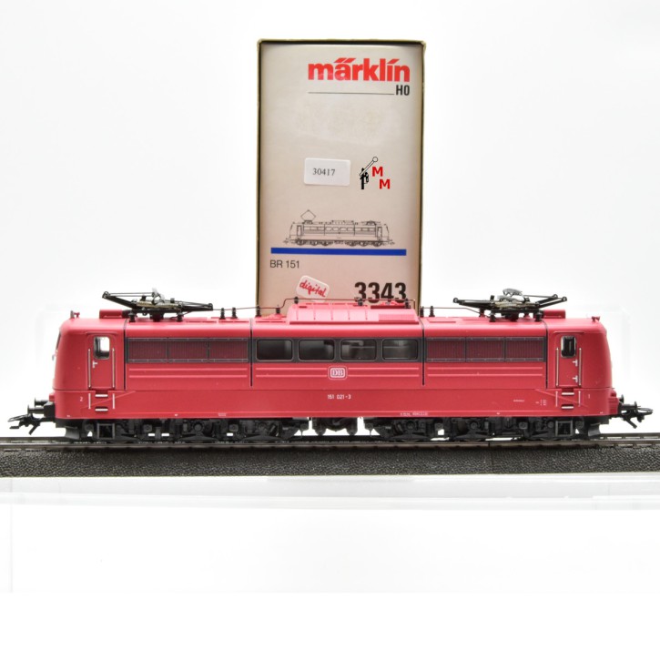 Märklin 3343.1 E-Lok BR 151 DB, digital Dec. 6090, (30417)