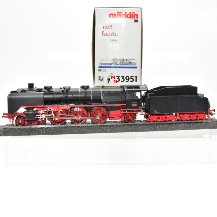 Märklin 33951 Dampflok BR 03 der Deutschen Reichsbahn, mit Rauchsatz, (30159)