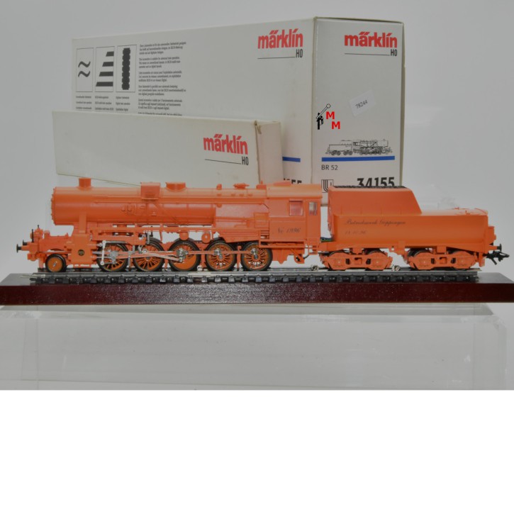Märklin 34155 Dampflokomotive BR 52 "die Mennigfarbene", (78244)