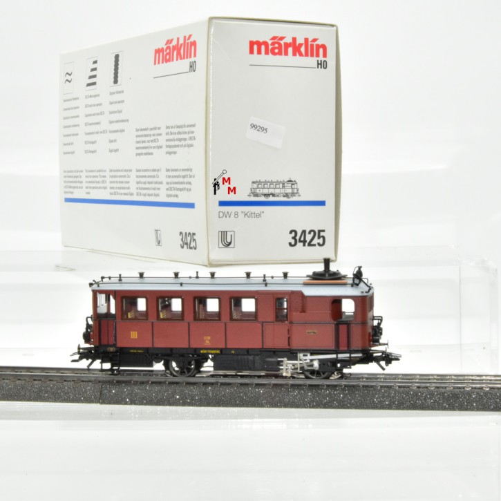 Märklin 3425.1 Dampf-Triebwagen "Kittel", (99295)