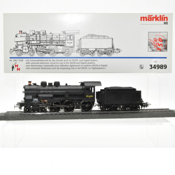 Märklin 34989 Dampflok BR 298T der DSB, (25252/1)