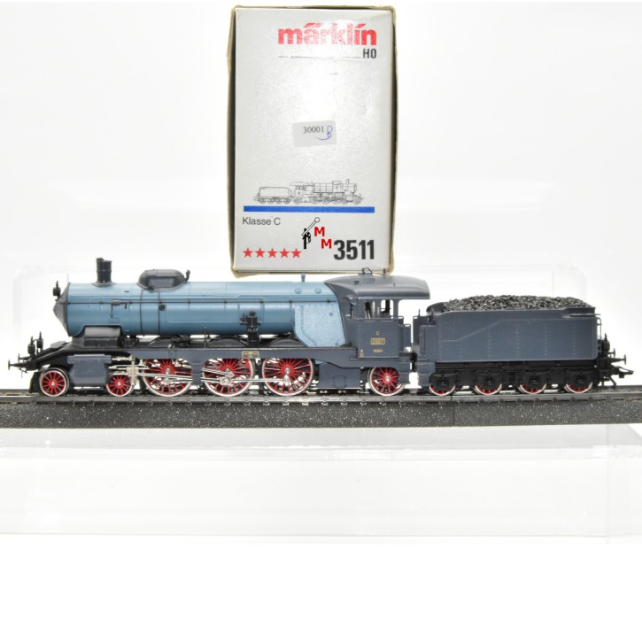 Märklin 3511 Dampflok Klasse "C" der K.W.St.E., digital mit Hochleistungsantrieb, (30001)