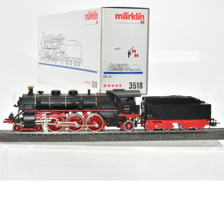 Märklin 3518 Dampflok BR 18.4 "Rheingoldlok" der DRG, (78990)