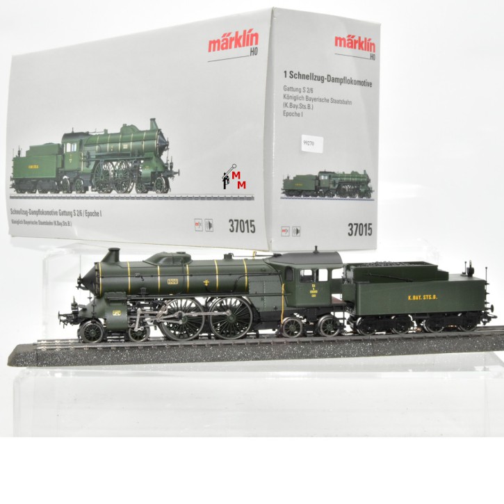 Märklin 37015 Schnellzuglokomotive S2/6 der K.Bay.Sts.B., (99270)