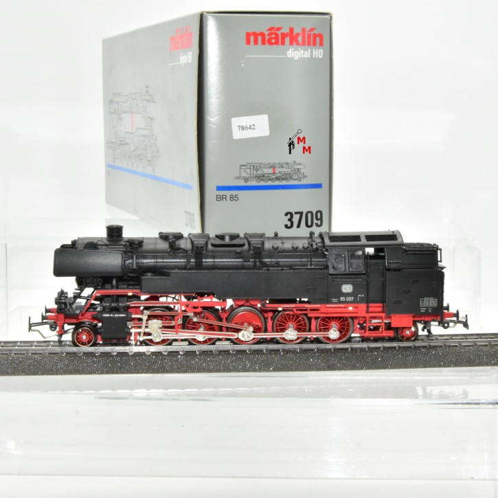 Märklin 3709 Dampflok BR 85, DB, Rauchsatz, Telex (F1/F2), (78642)