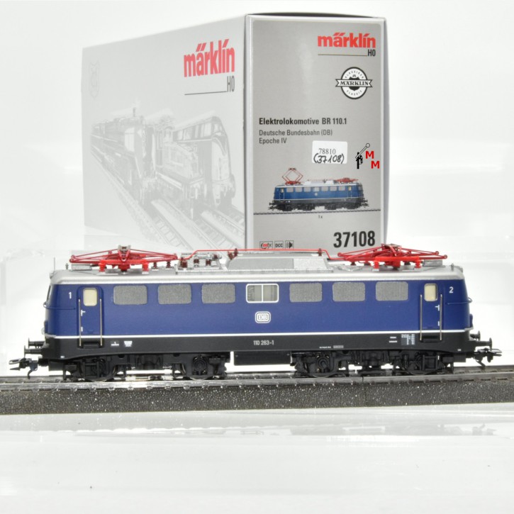 Märklin 37108 E-Lok BR 110.1 der Deutschen Bundesbahn, Ep.IV, (78810)