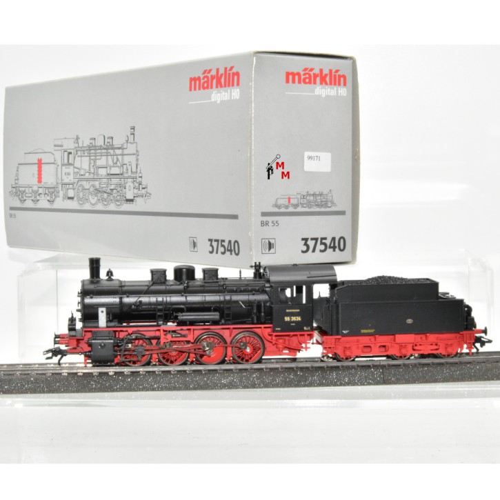 Märklin 37540 Dampflok BR 55 DRG, mit Rauchsatz, mfx-Decoder, (99171)