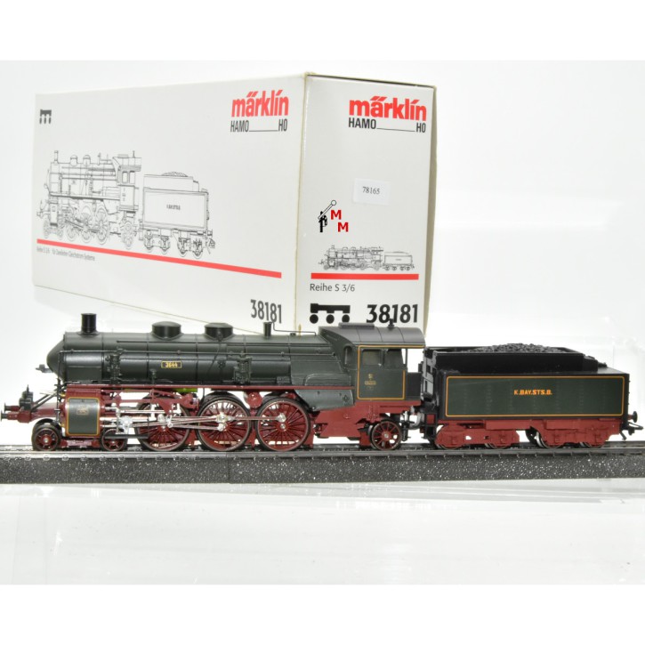Märklin HAMO 38181Dampflok S3/6 der K.Bay.B., (78165)