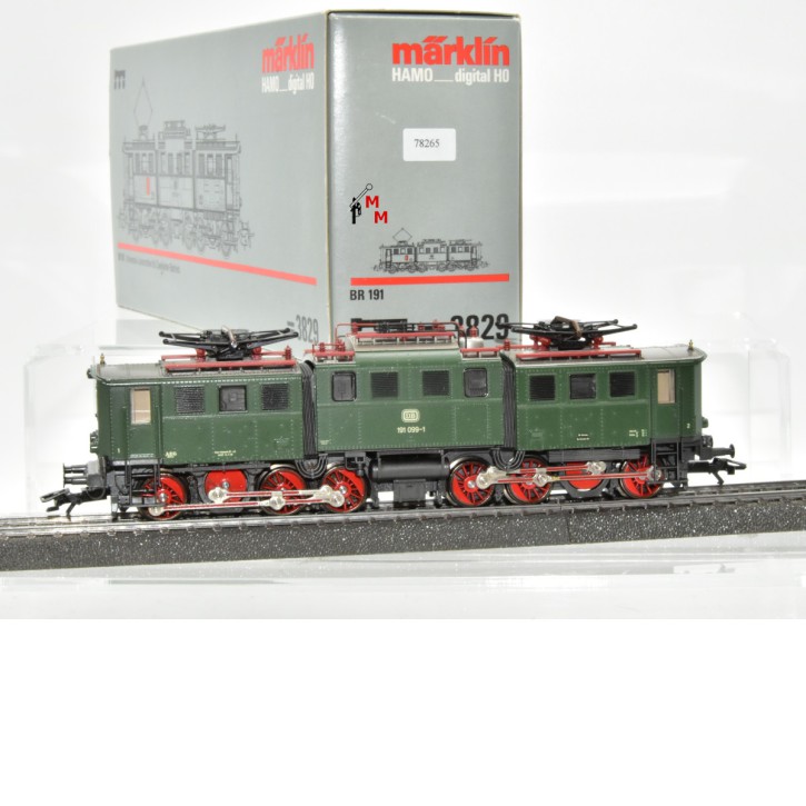 Märklin HAMO 3829 E-LOk BR 191 der DB, digital, (78265)