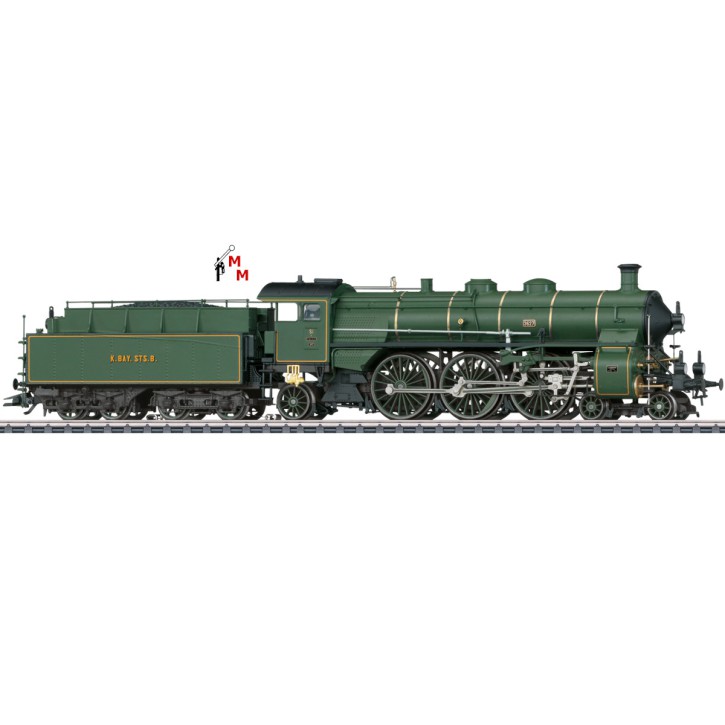 (Neu) Märklin 39435 Dampflok BR S 3/6 "Hochhaxige" K.Bay.Sts.B.,