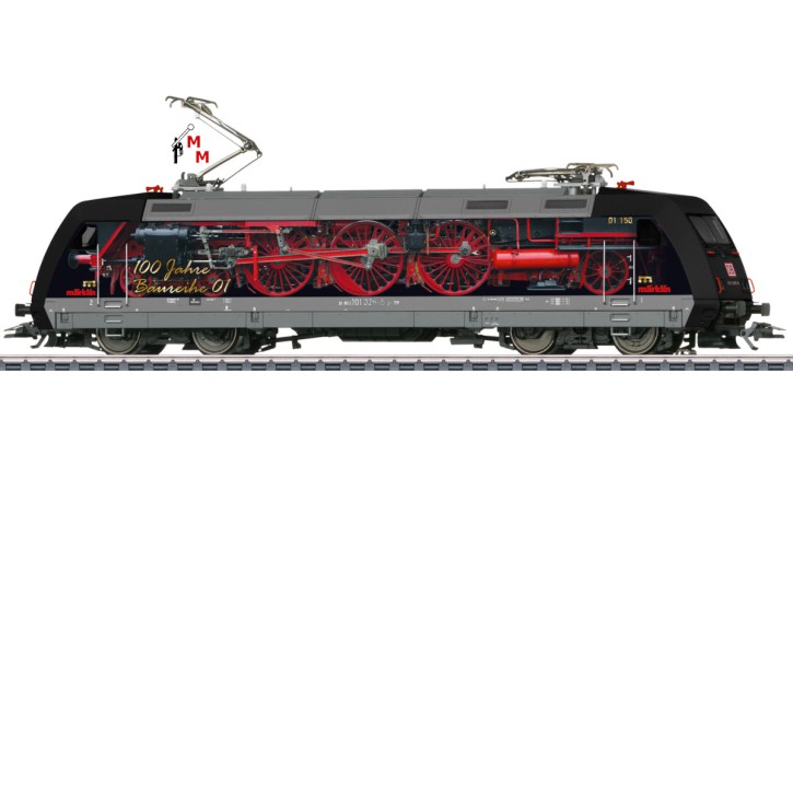(Neu) Märklin MHI 39479 E-Lok BR 101 Werbegestalltung,