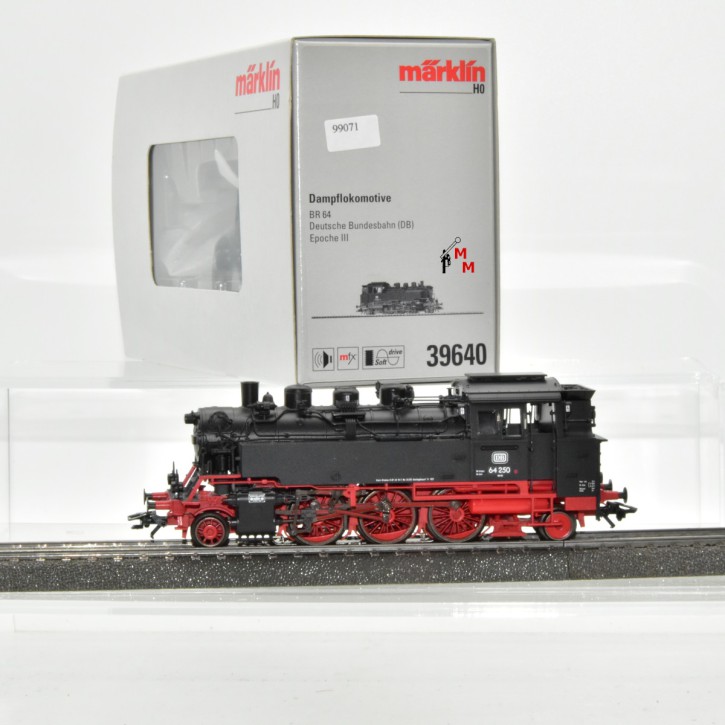 Märklin 39640 Dampflok BR 64, DB, mit Rauchsatz, (99071)