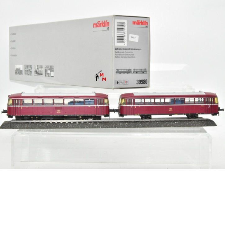 Märklin 39980 Schienenbus mit Steuerwagen, BR 798 & 998, DB, Ep.IV, (99057)