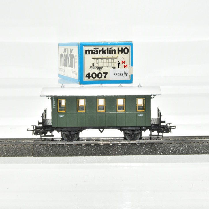 Märklin 4007.10 Plattformwagen-Privatbahnwagen, (88038)