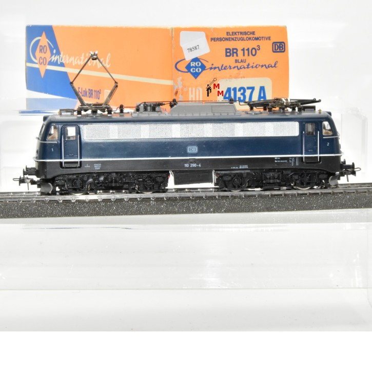 Roco 4137A E-Lok B 110 blau der DB, (78587)