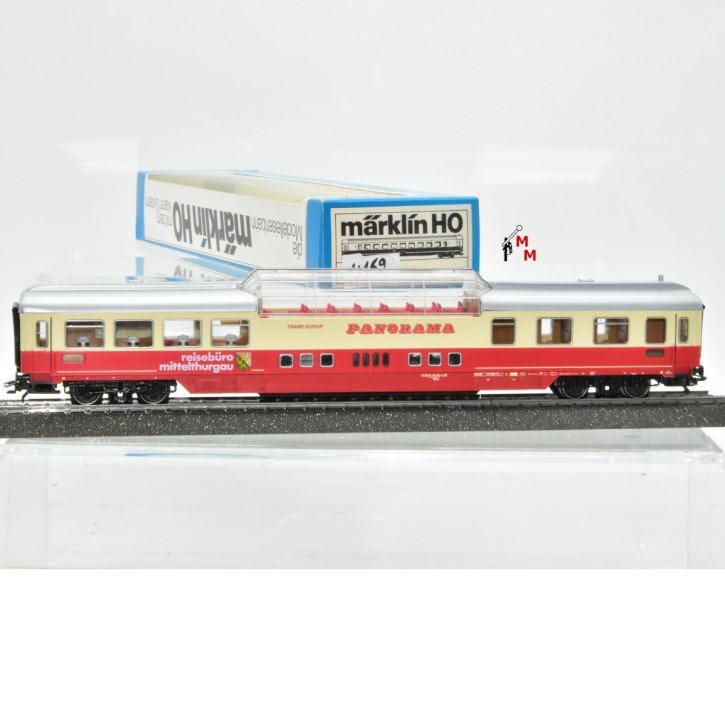 Märklin 4169.1 Aussichtswagen "Reisebüro Mittelthurgau", (78989)