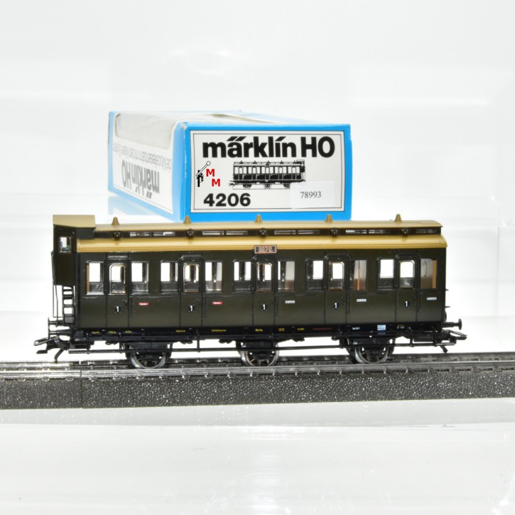 Märklin 4206.1 Preußischer Abteilwagen 1.Kl. der KPEV, (78993)