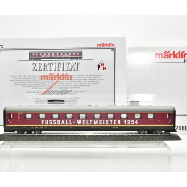 Märklin 42080 Zwischenwagen zum Dieseltriebzug VT 08.5 DB, (99279)