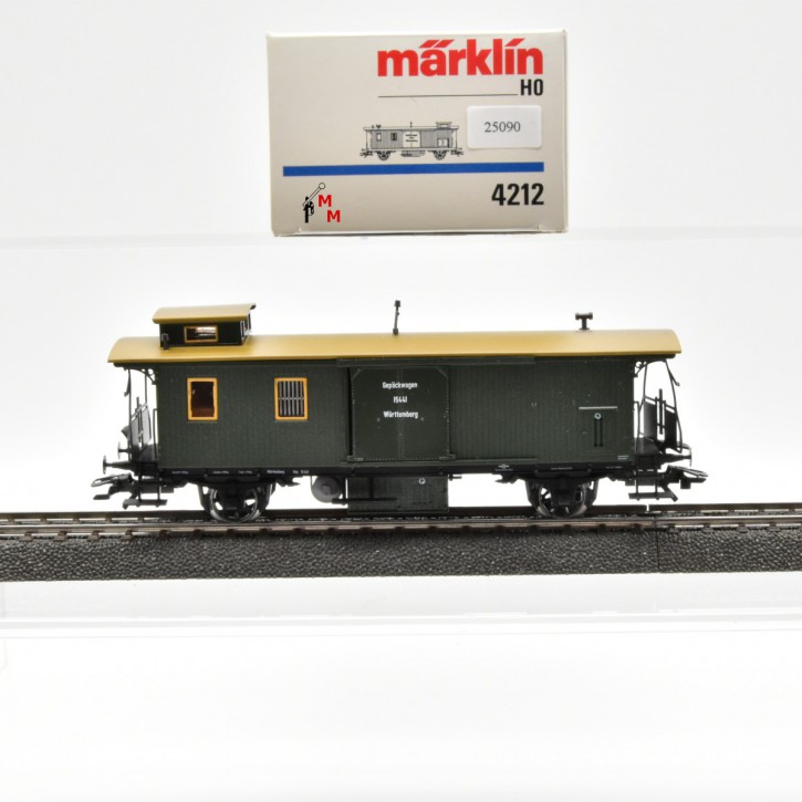 Märklin 4212 Gepäckwagen der K.W.St.E.B., (25090)