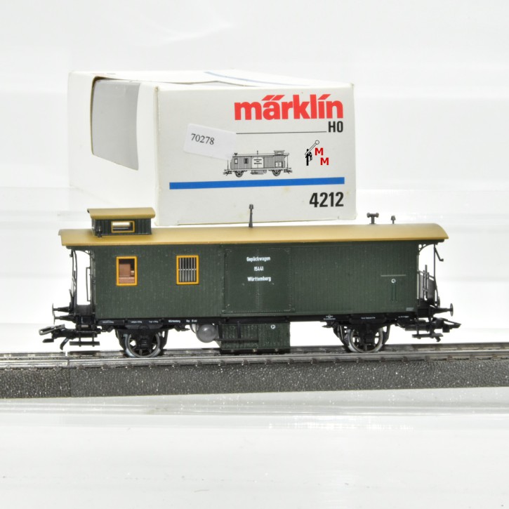 Märklin 4212 Gepäckwagen der K.W.St.E.B., (70278)