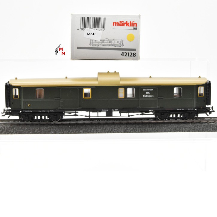 Märklin 42128 Gepäckwagen der K.W.St.E., (66247)