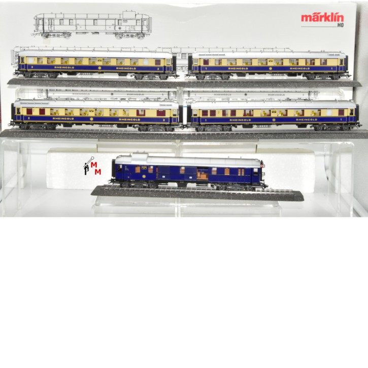 Märklin 4228.2 Wagenset "Rheingold", (66127)