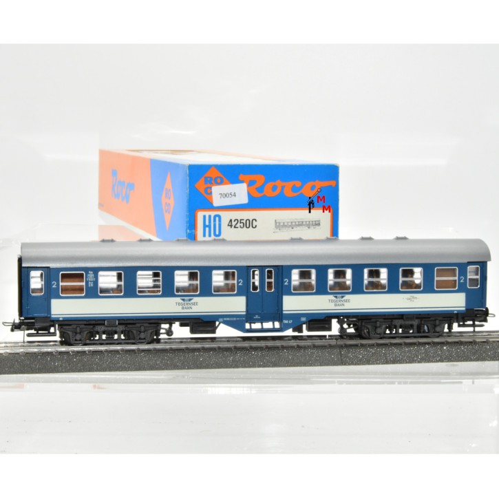 Roco 4250C Mitteleinstiegswagen 2.Kl. der Tegernsee Bahn, (70054)