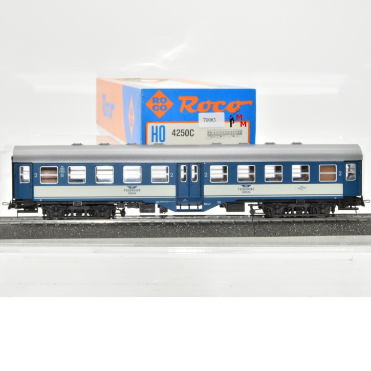 Roco 4250C Mitteleinstiegswagen 2.Kl. der Tegernsee Bahn, (70063)