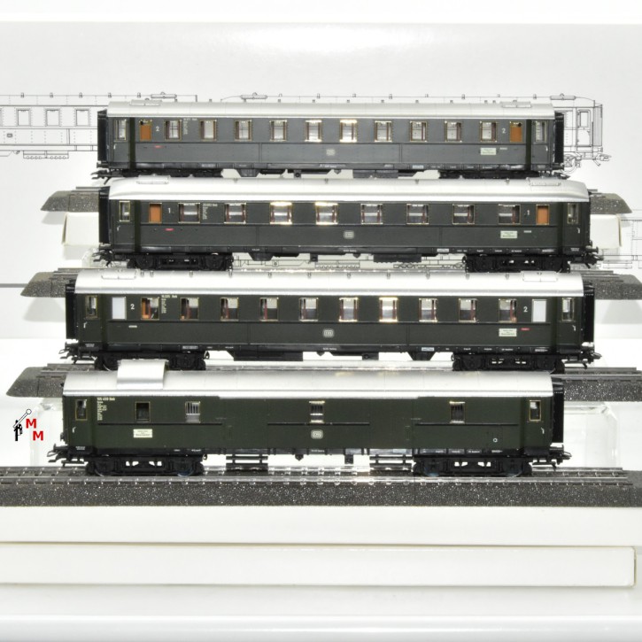 Märklin 42750 Schnellzugwagen der Deutschen Bundesbahn, (99709)