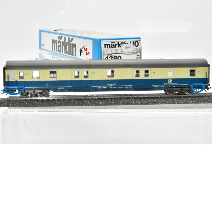 Märklin 4280.1 Schnellzug-Bahnpostwagen, (78984)