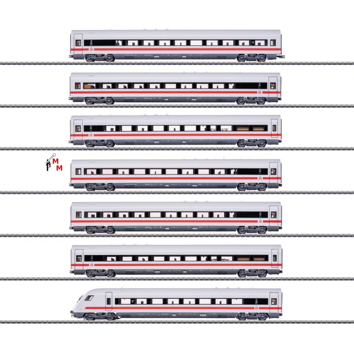 (Neu) Märklin 42930 ICE-Wagen-Set, (7 Wagen)  der DB AG, Ep.VI,