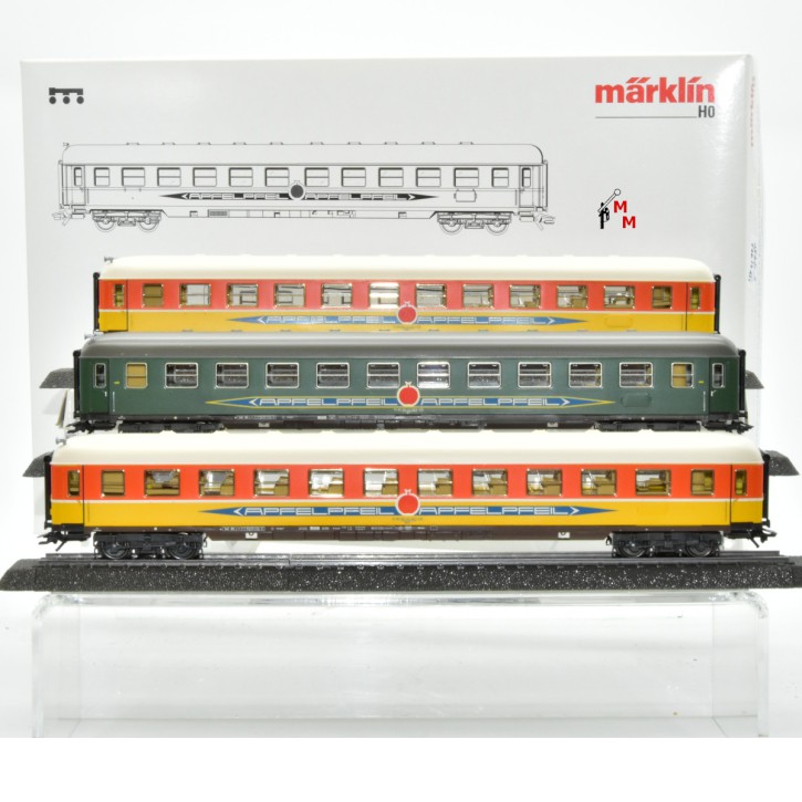 Märklin 42997 Personenwagen-Set "Apfelpfeil -2", (78137).