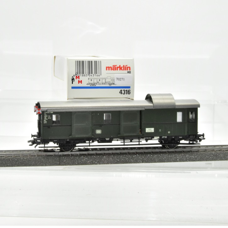 Märklin 4316 Personenzug-Gepäckwagen m. Schlusslichter, (70271)