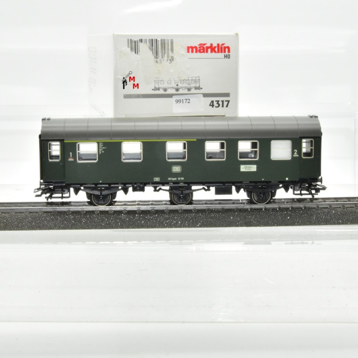 Märklin 4317 Umbauwagen der DB, 1./2.Kl., (99172)