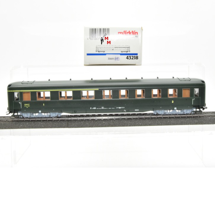 Märklin 43218 Schnellzugwagen 1./2.Kl. der SNCF, (30691)