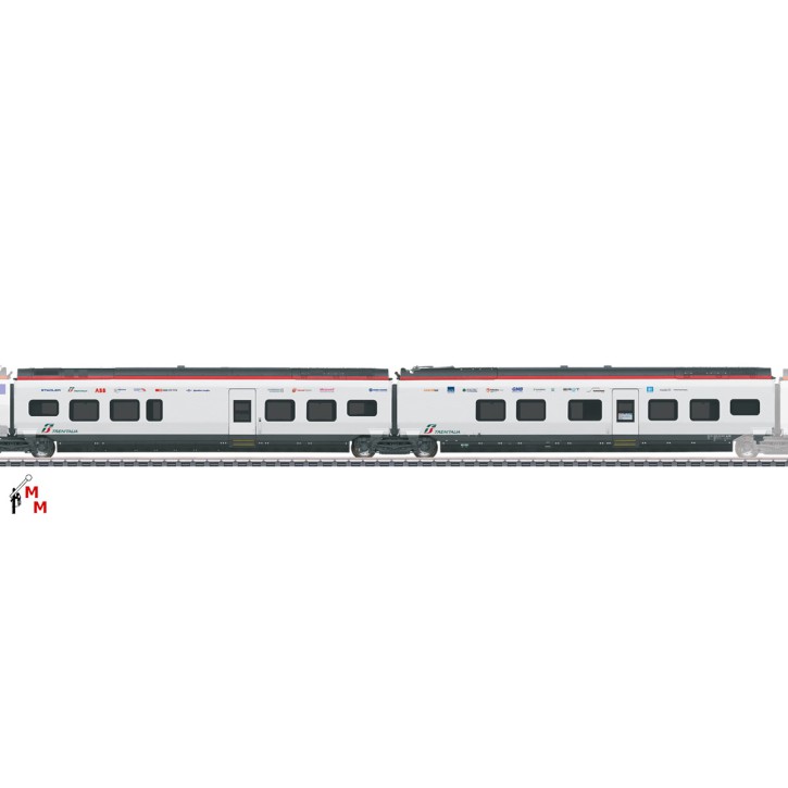 (Neu) Märklin 43466  Ergänzungs-Set 1 „Giruno“ der Bauart RABe 501 der SBB, 2-teilig,