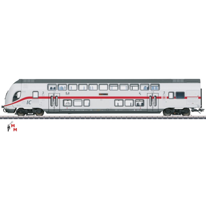 (Neu) Märklin 43488 IC 2 Doppelstock-Steuerwagen,DB AG,Ep.VI,